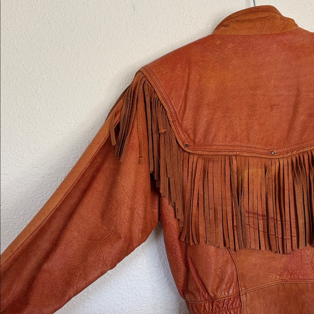 RARE Wilson’s Fringe Leather Jacket‎ - Picture 9 of 12